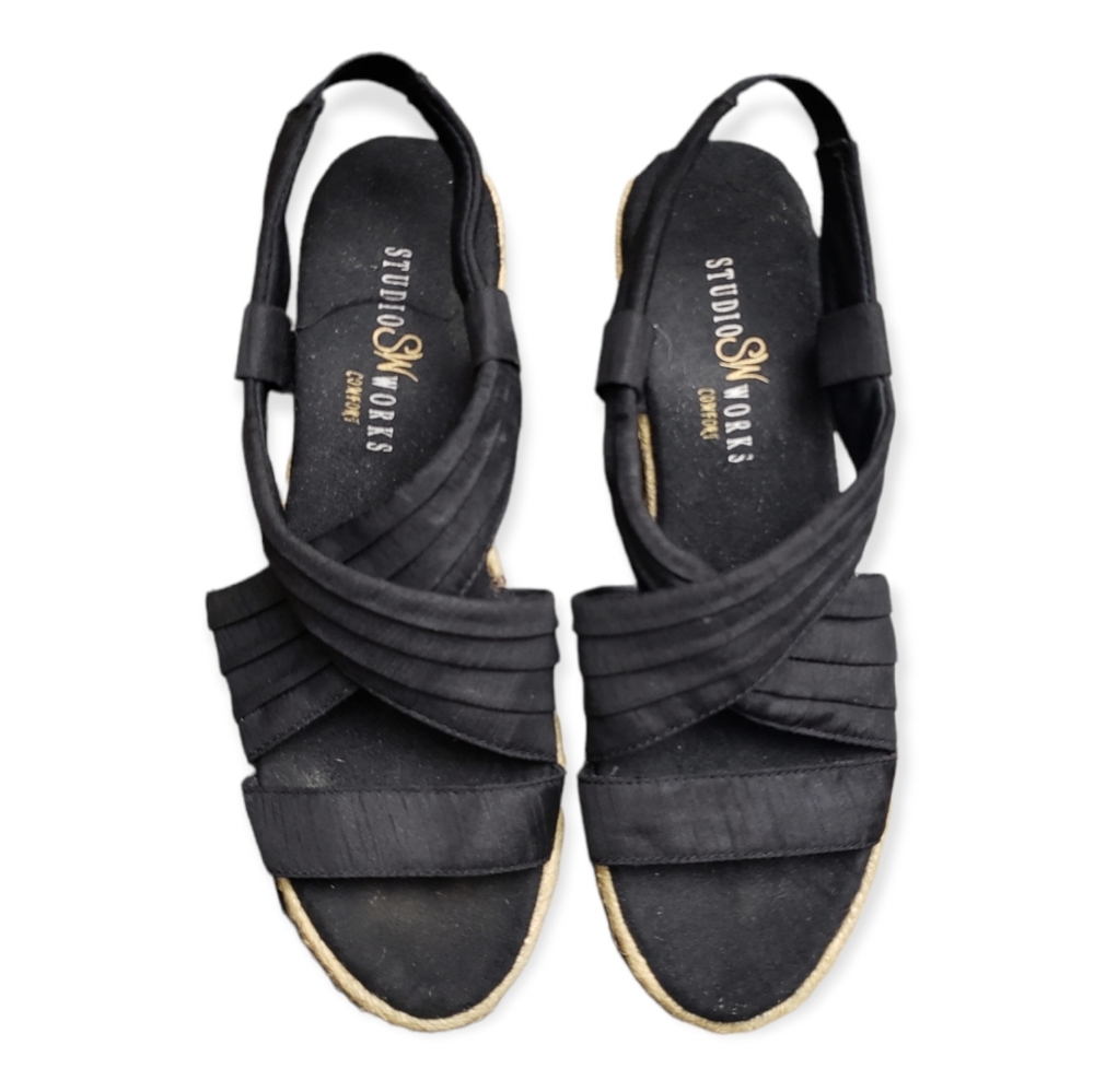 Studio Works St. Lucia Wedge Sandals